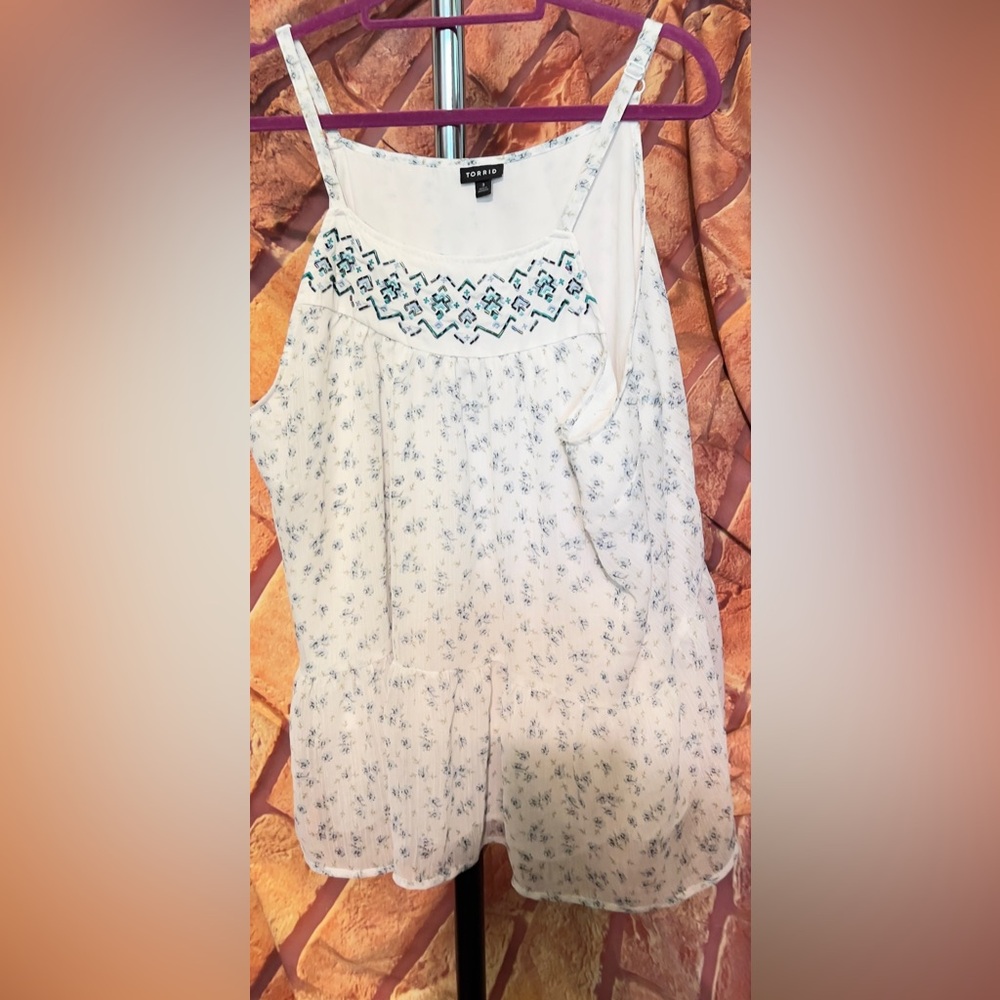 Torrid 3 sleeveless babydoll
